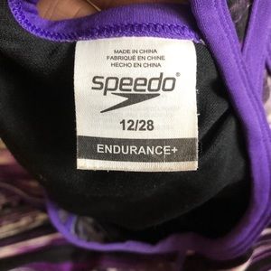 Speedo Swim - Speedo Endurance Stripe One Piece Swimsuit Speedo Swim - Speedo Endurance Stripe One Piece Swimsuit